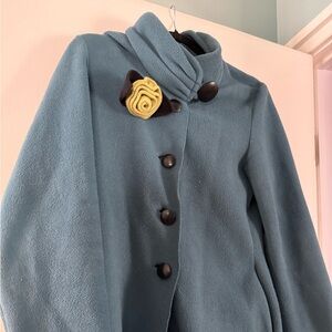 Fleece Lightweight Swing Car Coat